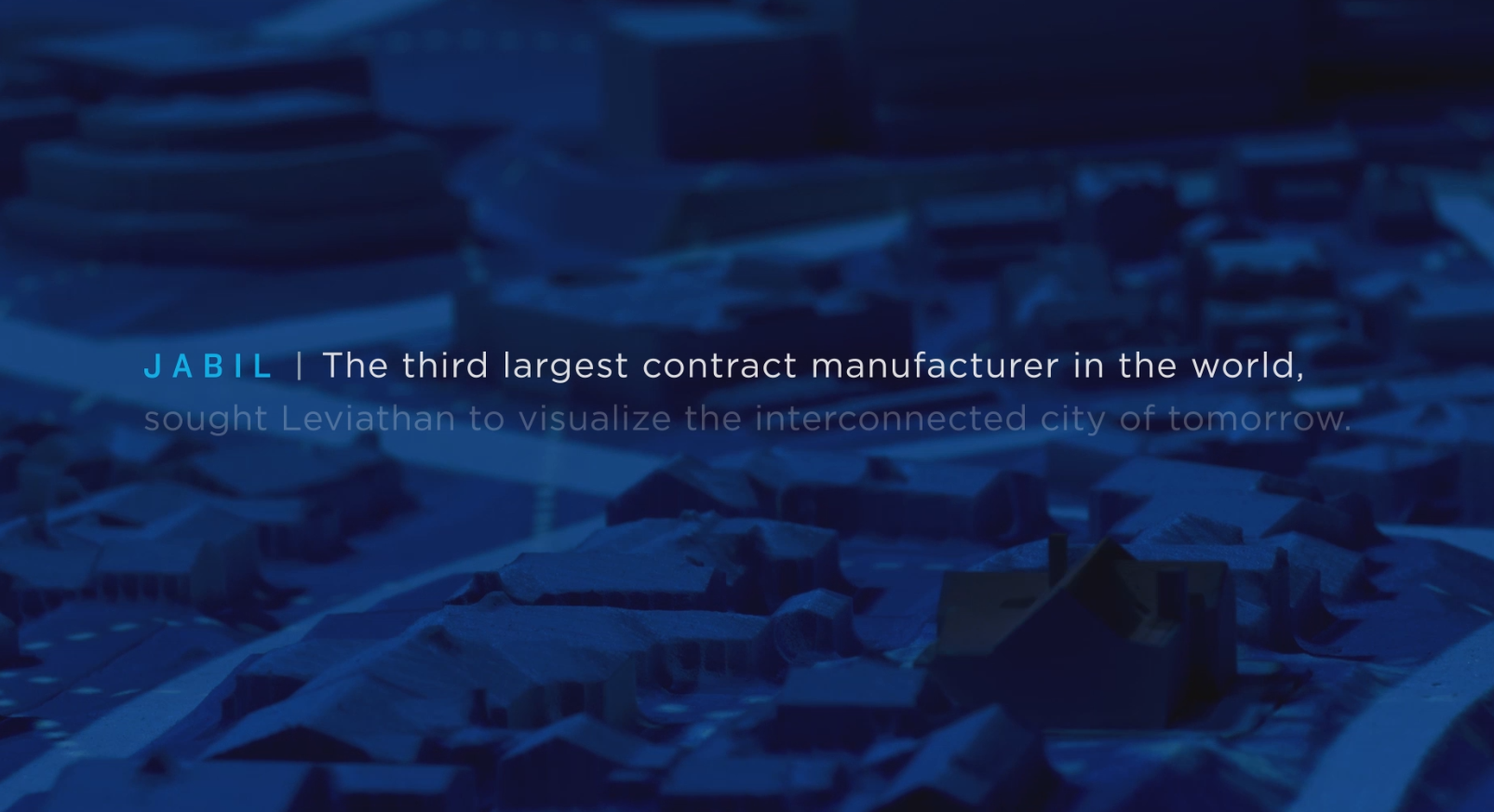 Jabil 公司沙盘投影