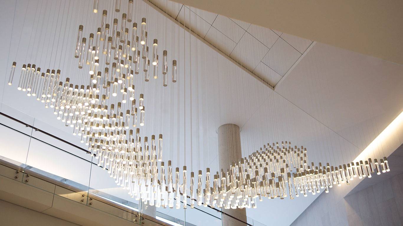 CSIS Global Data Chandelier