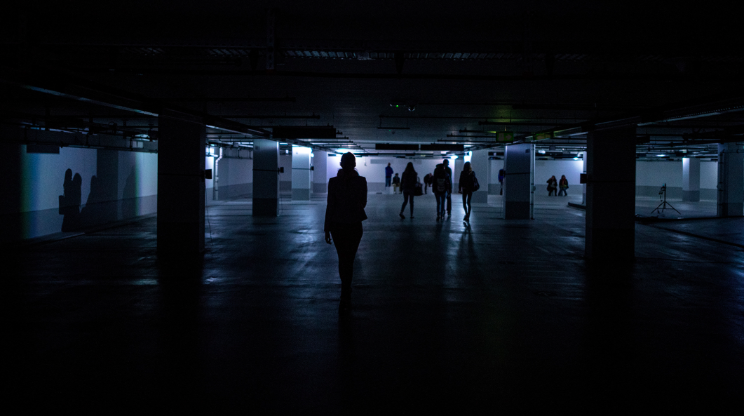 DIGITAL ECHO - interactive spatial art installation