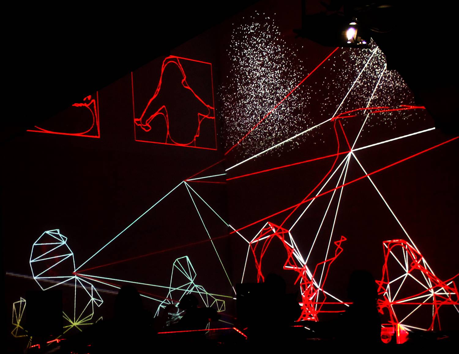 UNPAINTED - interactive installation performance