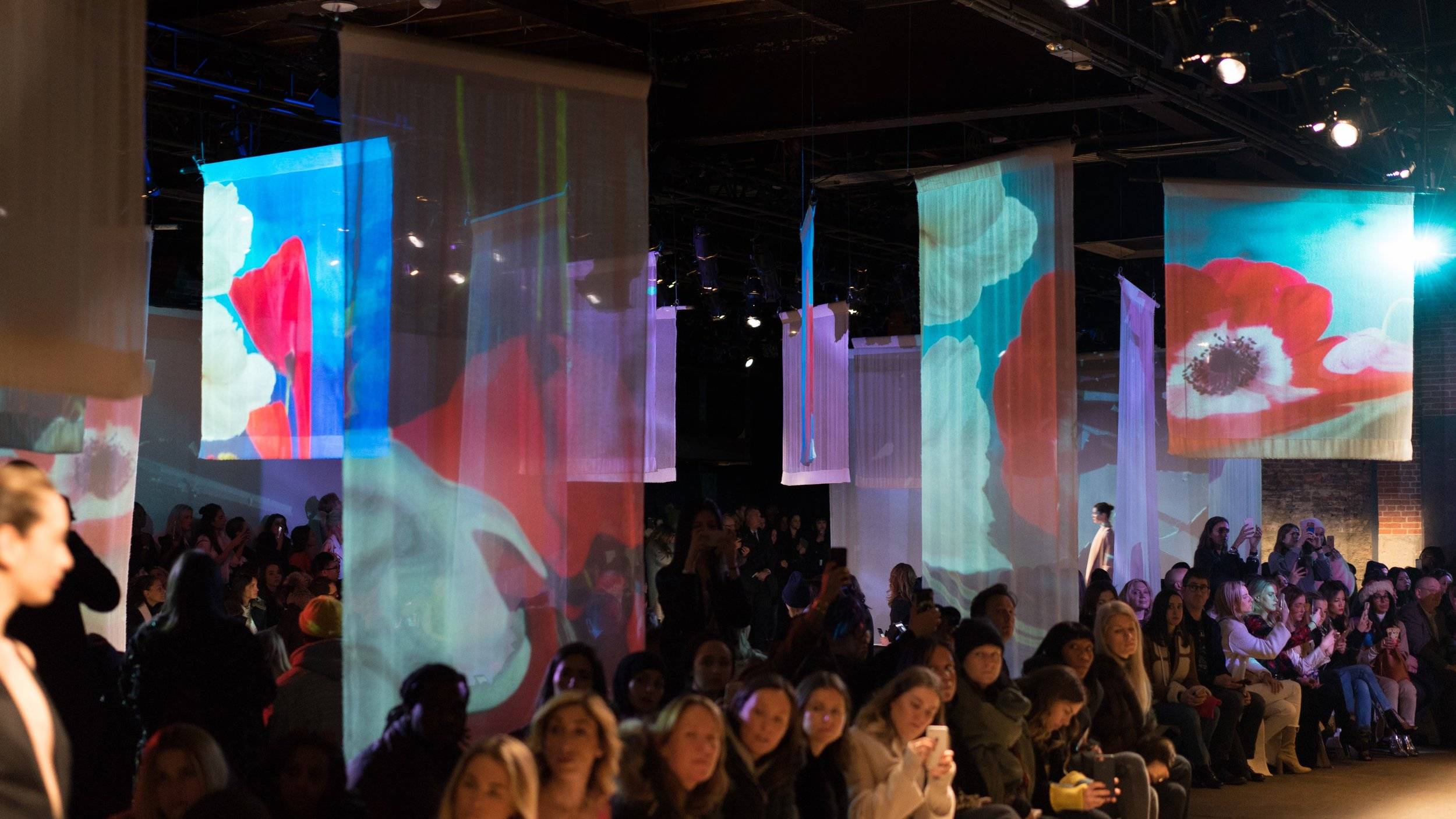 MILLY Fall Winter 2017 video projection
