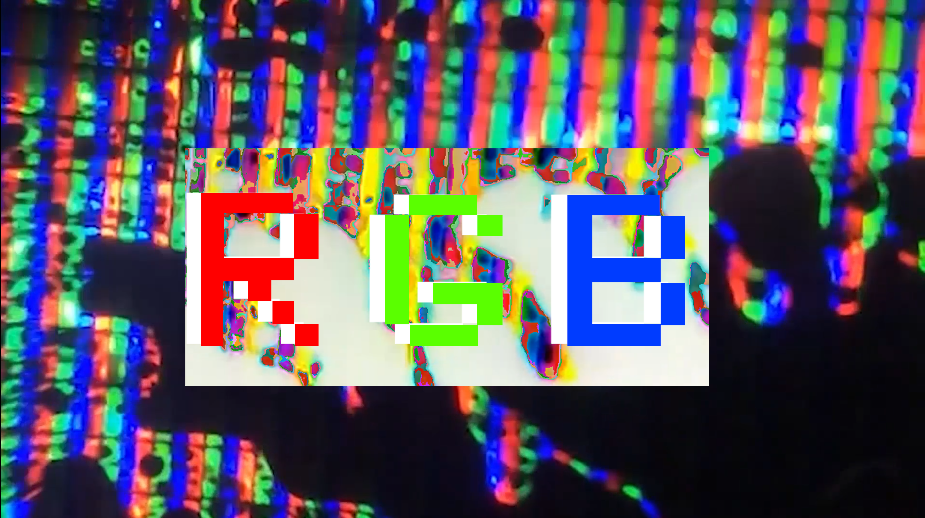 红绿蓝 | RGB