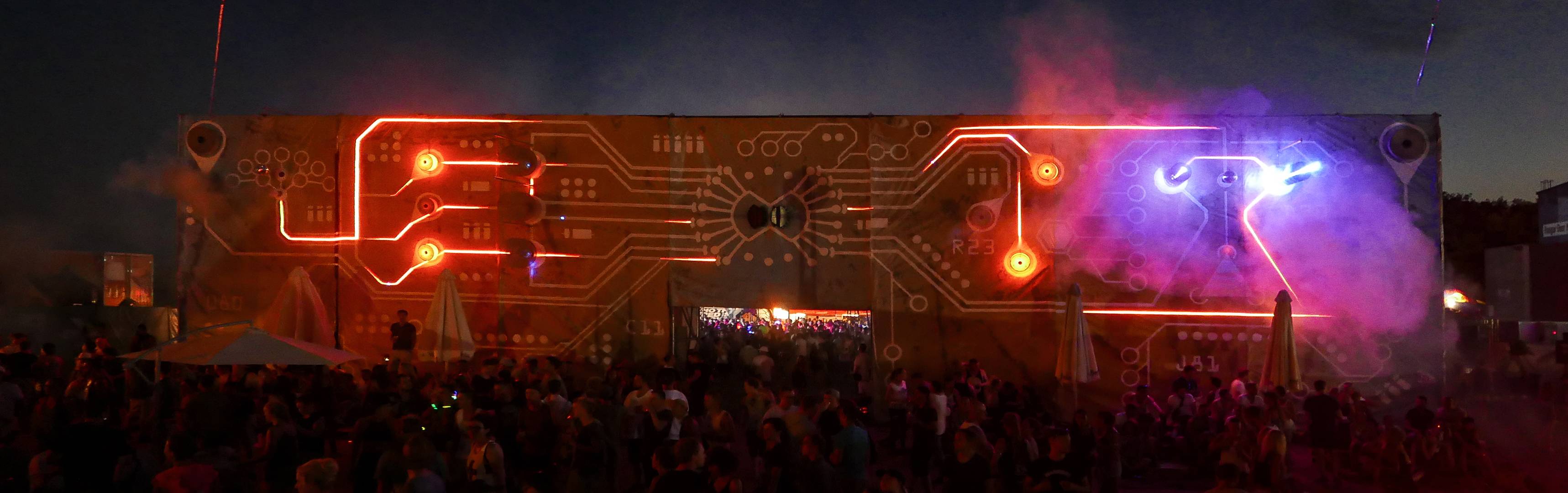 MADVille - light installation