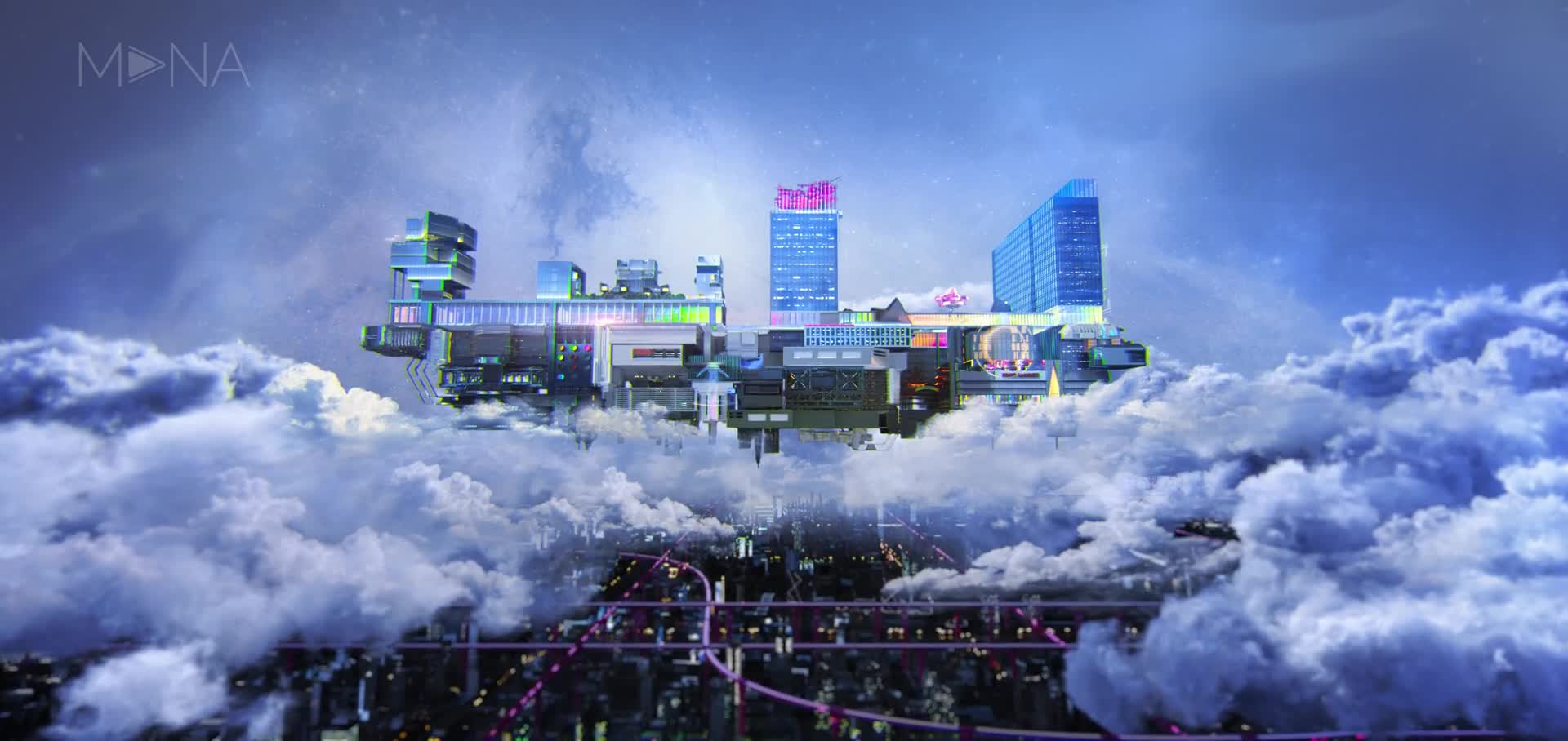 天空之城 | 赛博朋克式的浪漫