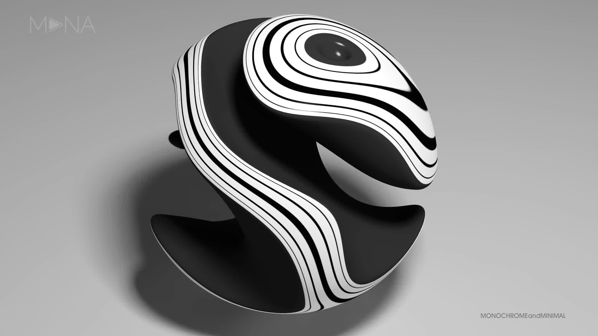 Elastic sphere dance