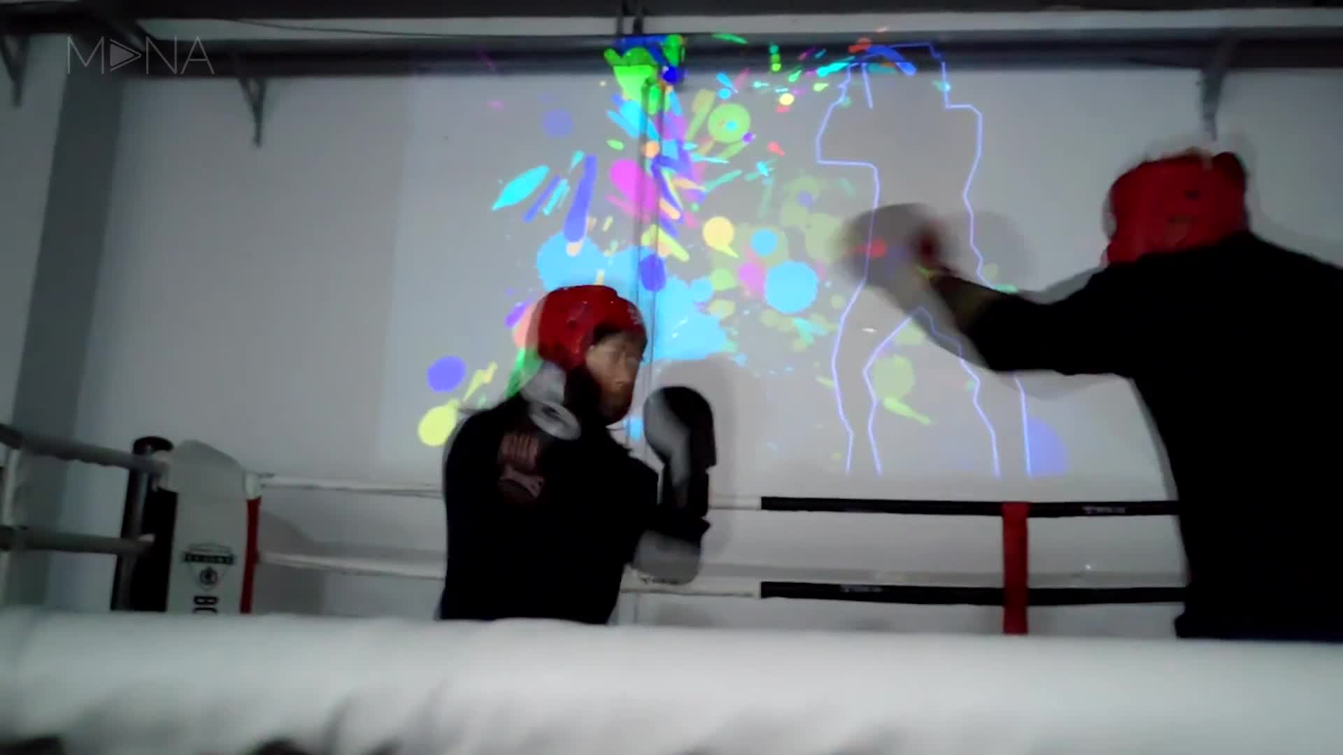 《ColorFight》搏击互动投影