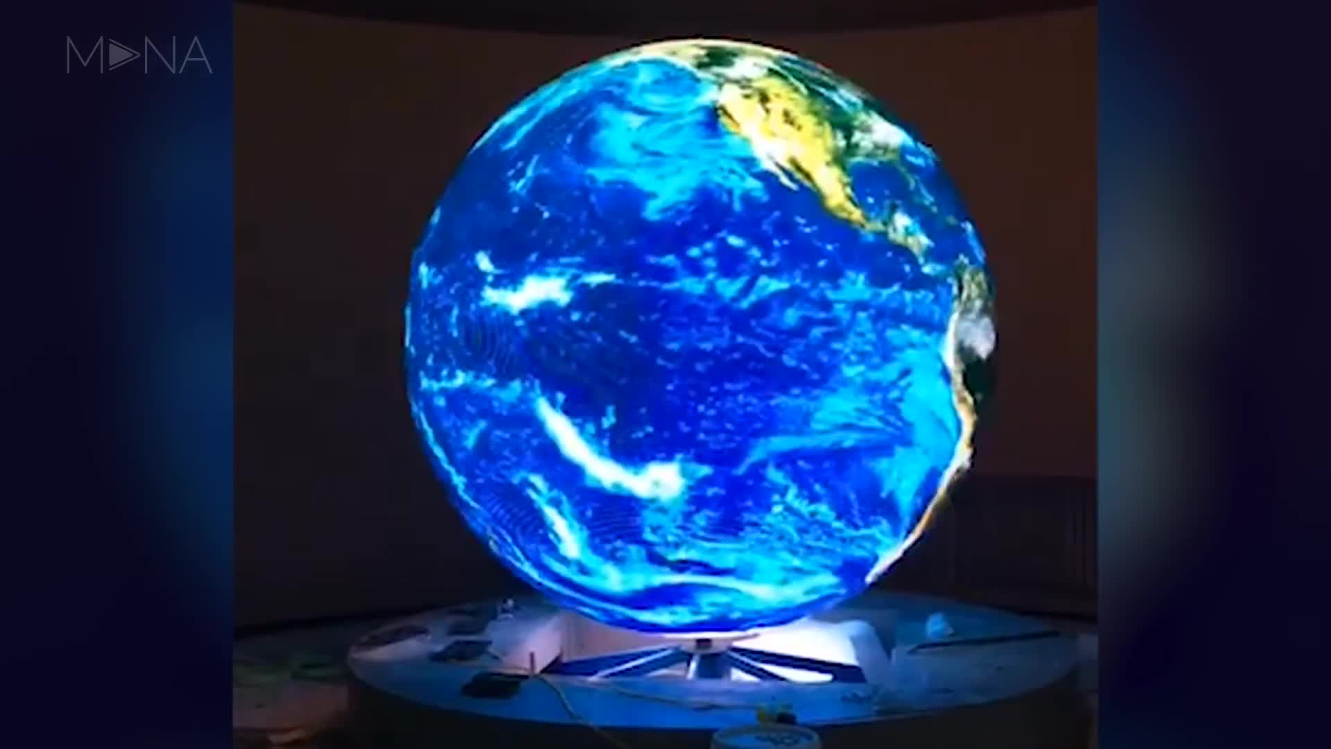 青岛海水稻研究发展中心球型LED
