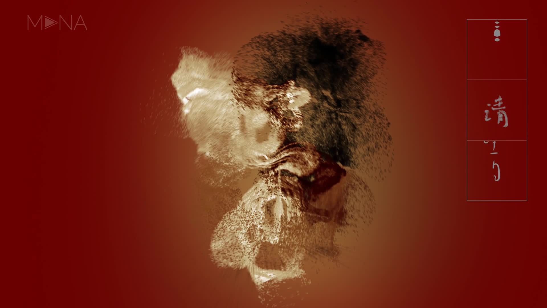 Chinese Calligraphy in Motion