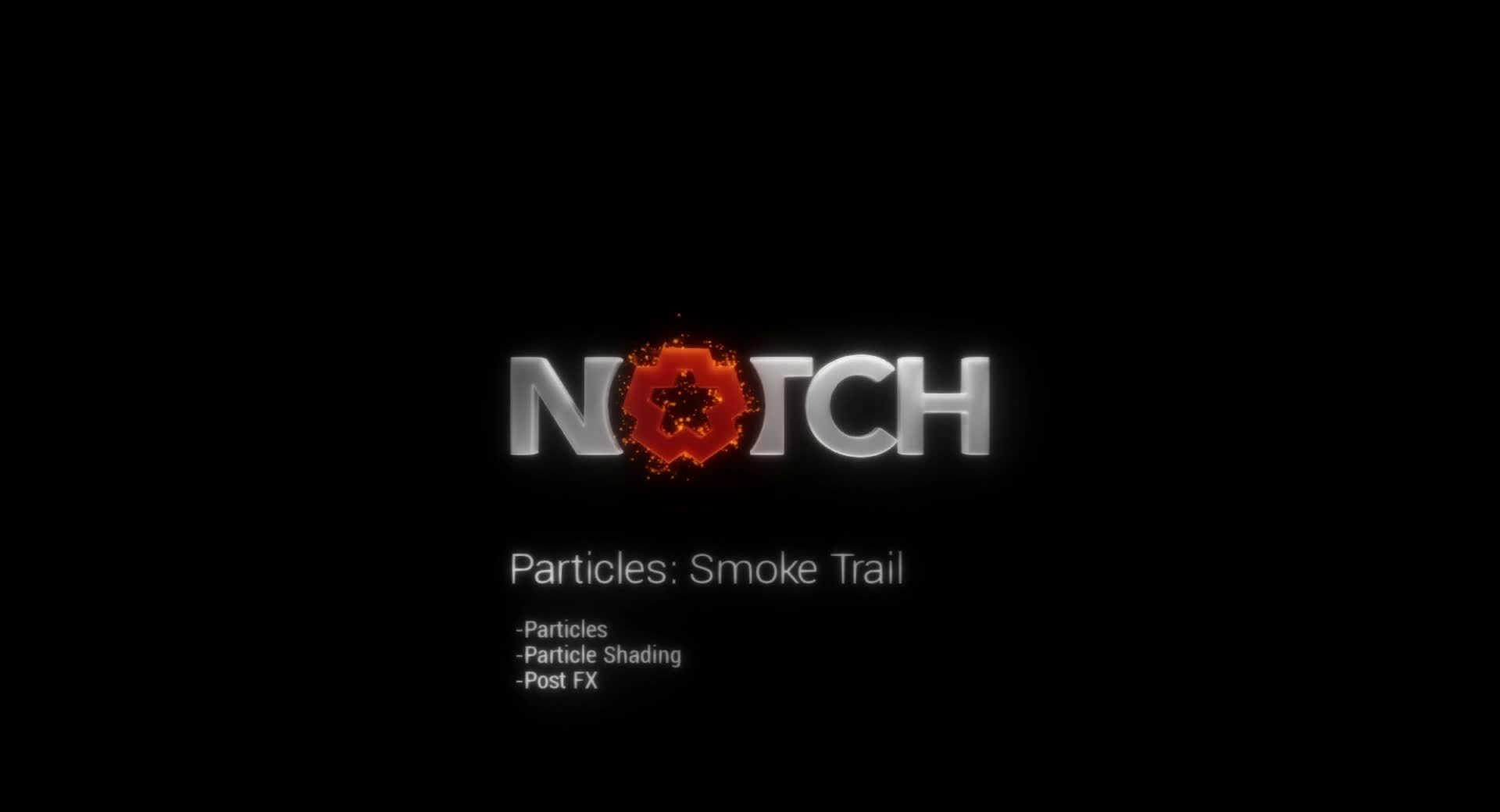 Notch中文教程01-用粒子系统制造烟雾效果