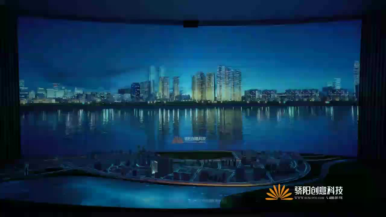 环幕+沙盘 | 深圳中洲湾