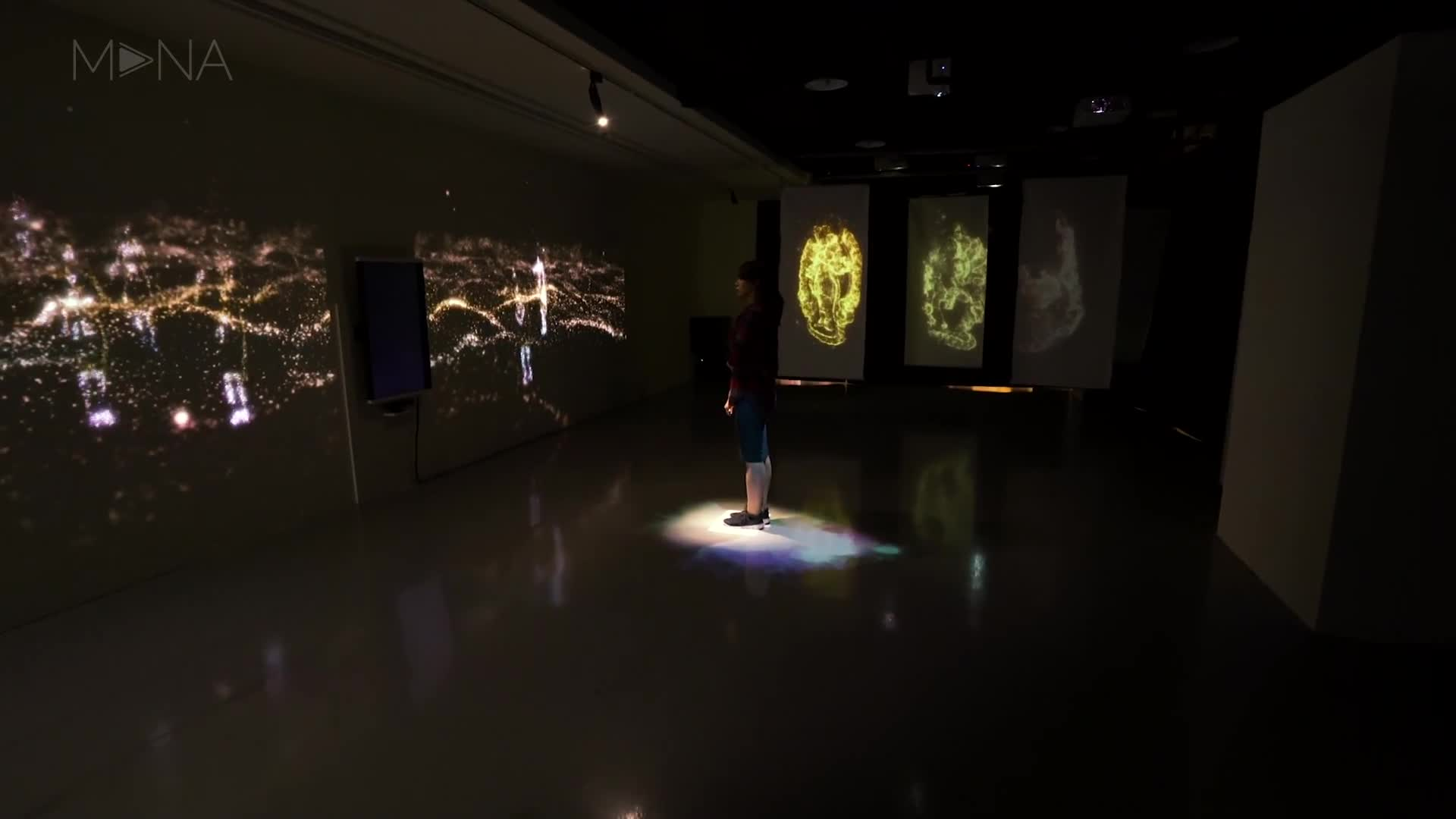 百八观音展互动投影