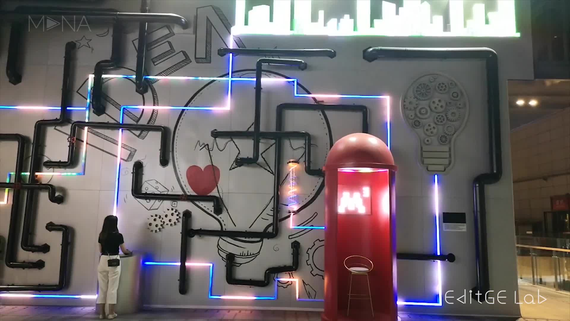 点亮城市立方/Lighting up the City Cube