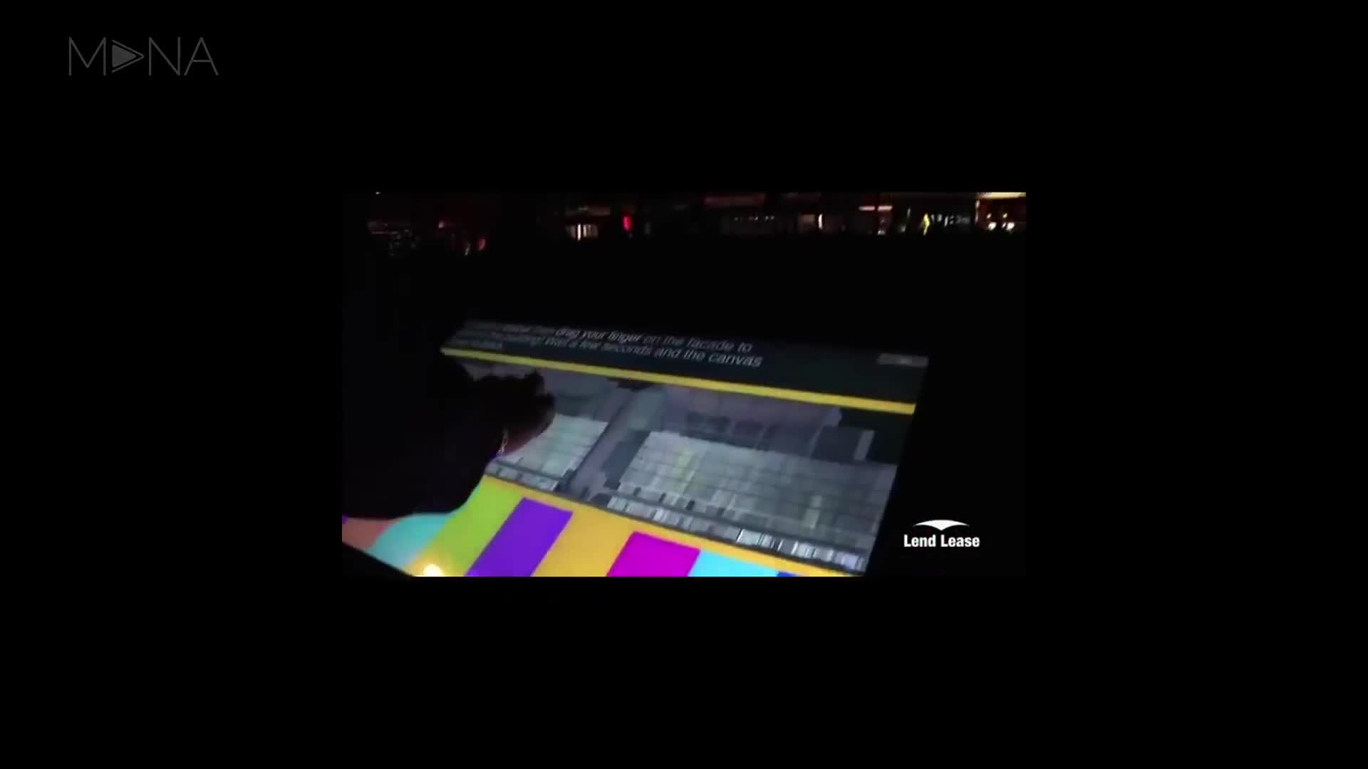 Ramus Studio: World-first interactive buildling light display