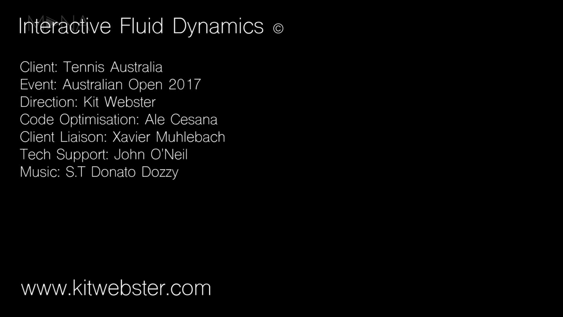 Interactive Fluid Dynamics