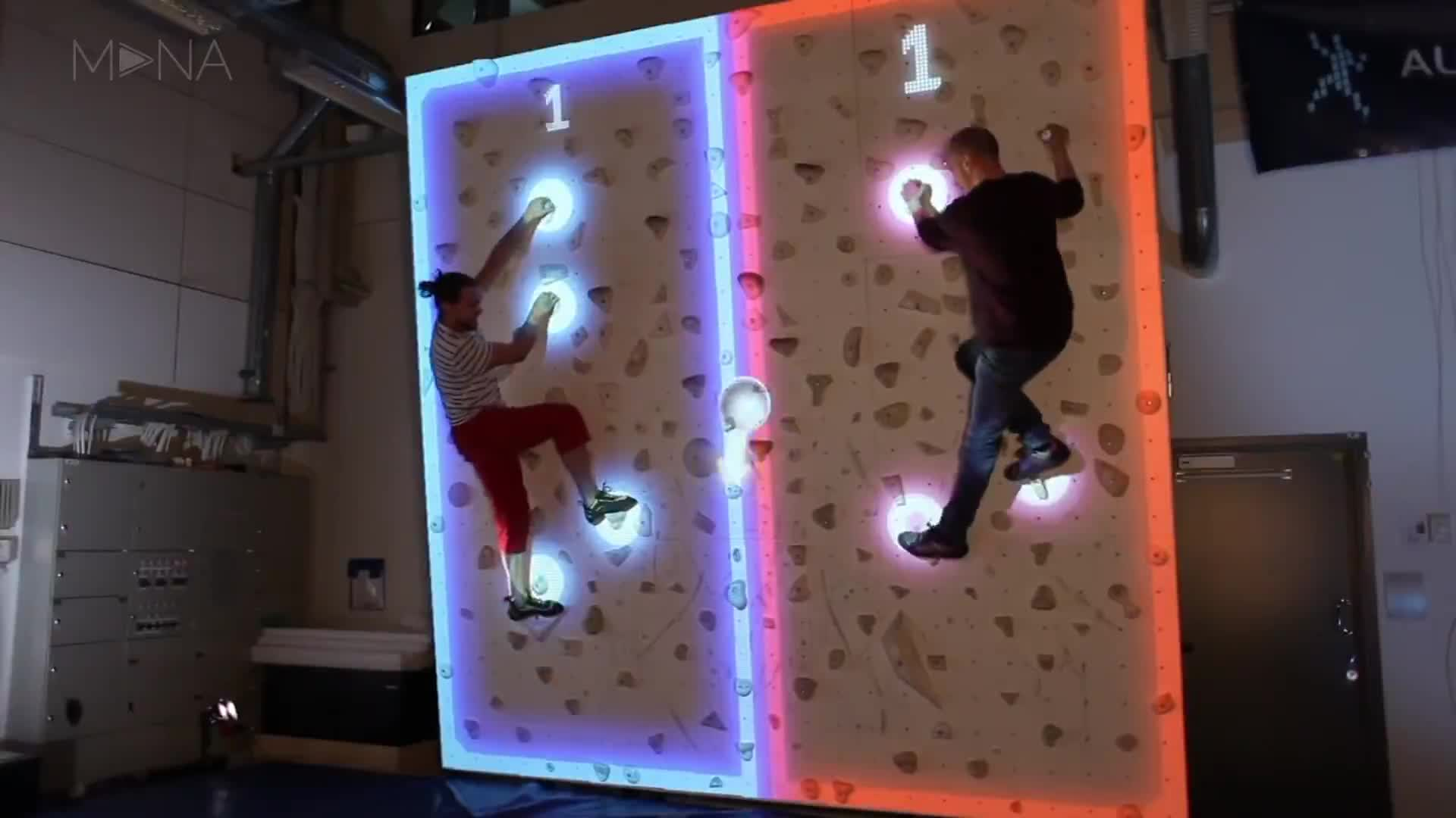 Friday fun at the office-  Climball battle!