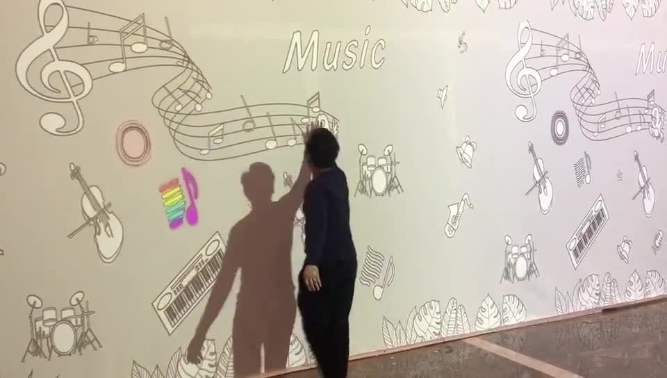 TMTT互动音乐墙