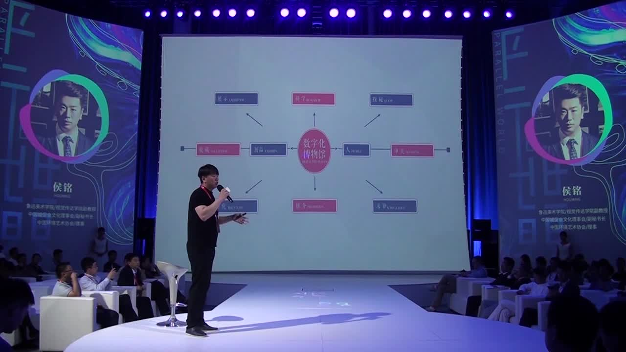 数字艺术创新中心峰会嘉宾分享-侯明