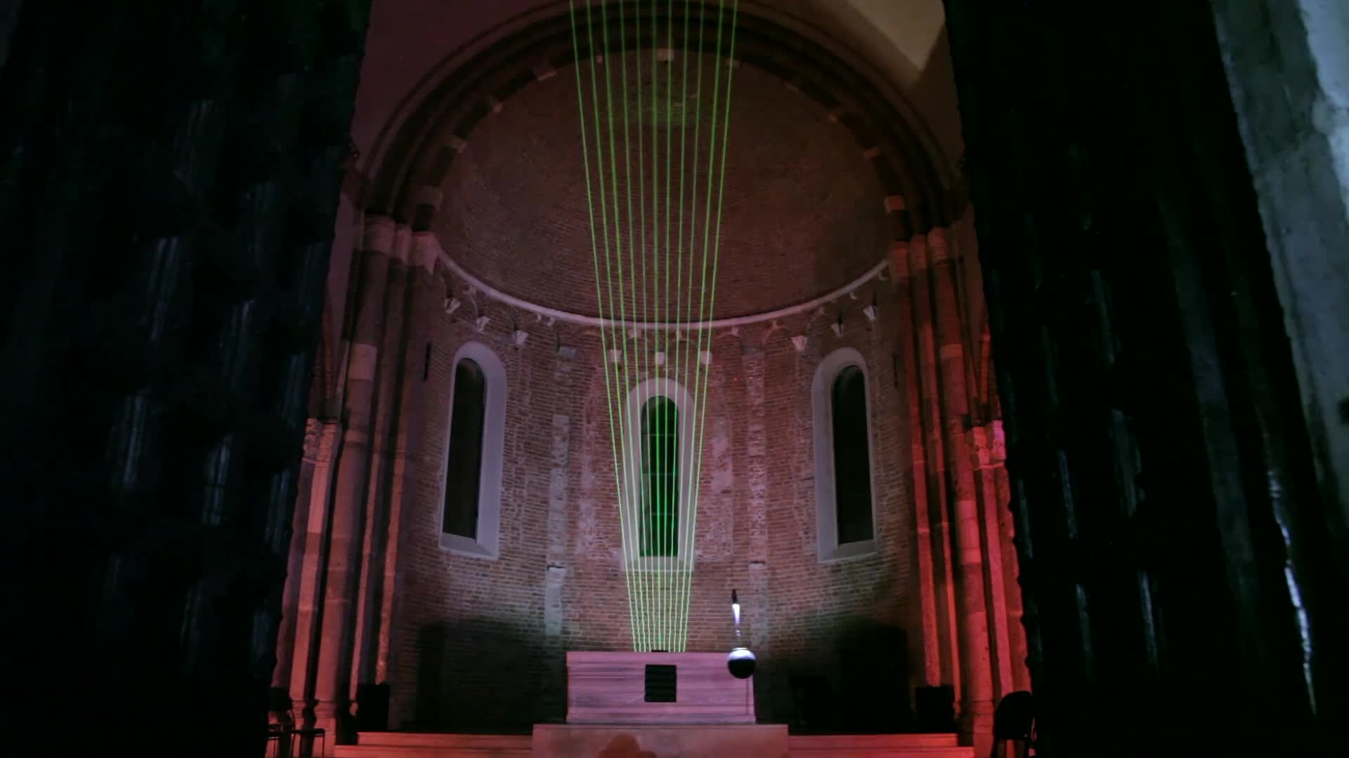 Arpa di Luce -Church San Celso. Milano