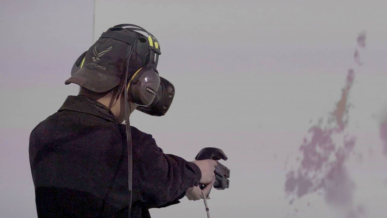 VR交互装置《Shooting game》