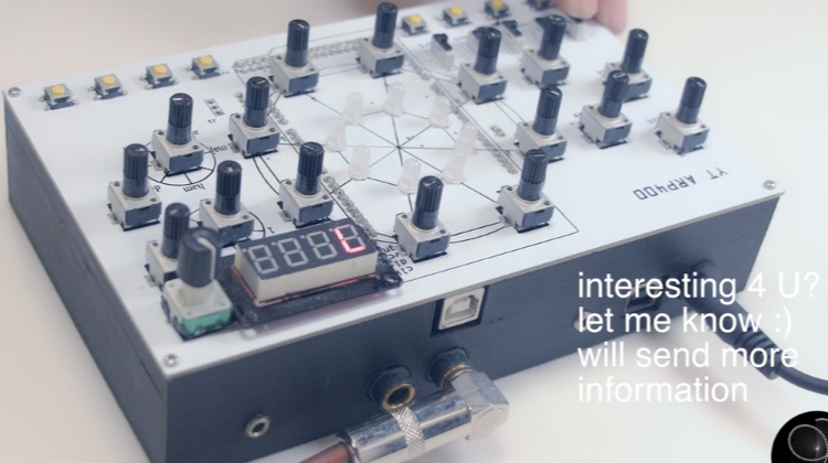 ARDUINO自制合成琶音器 DIY STYNTH ARP400