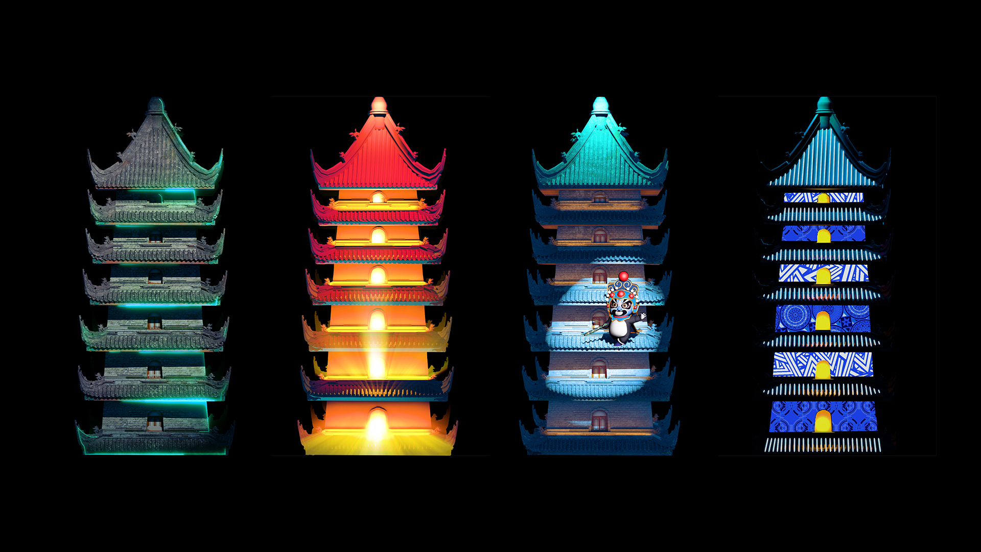 2019成都世警会3D Mapping投影秀