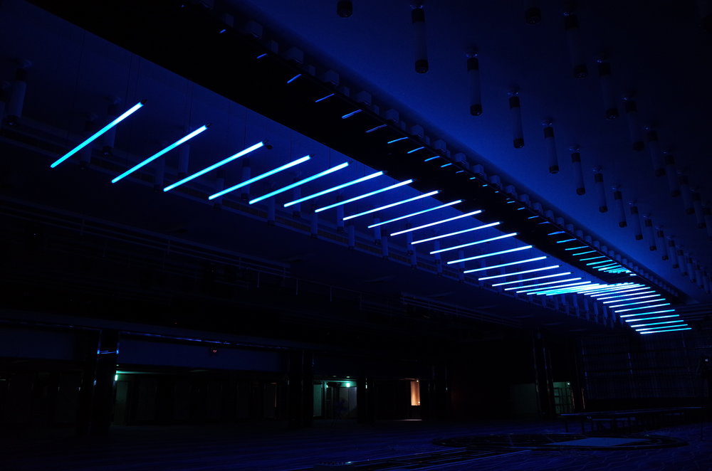 《鵲橋Magpie bridge》kinetic lighting installation 2017
