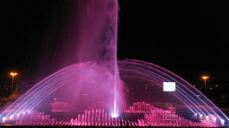 Huai Ren Music Fountain show
