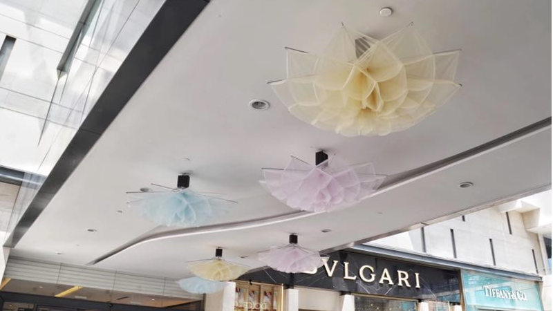 Art power plant -Mechanical flower