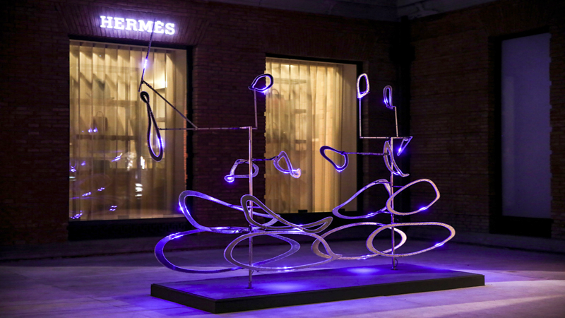 The Galloping Horse, courtesy of Hermès 