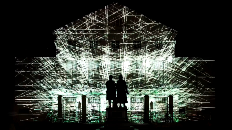 REMAKE³ projection mapping @ DNT