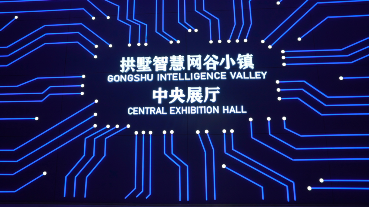 Smart net Valley town - central exhibiti