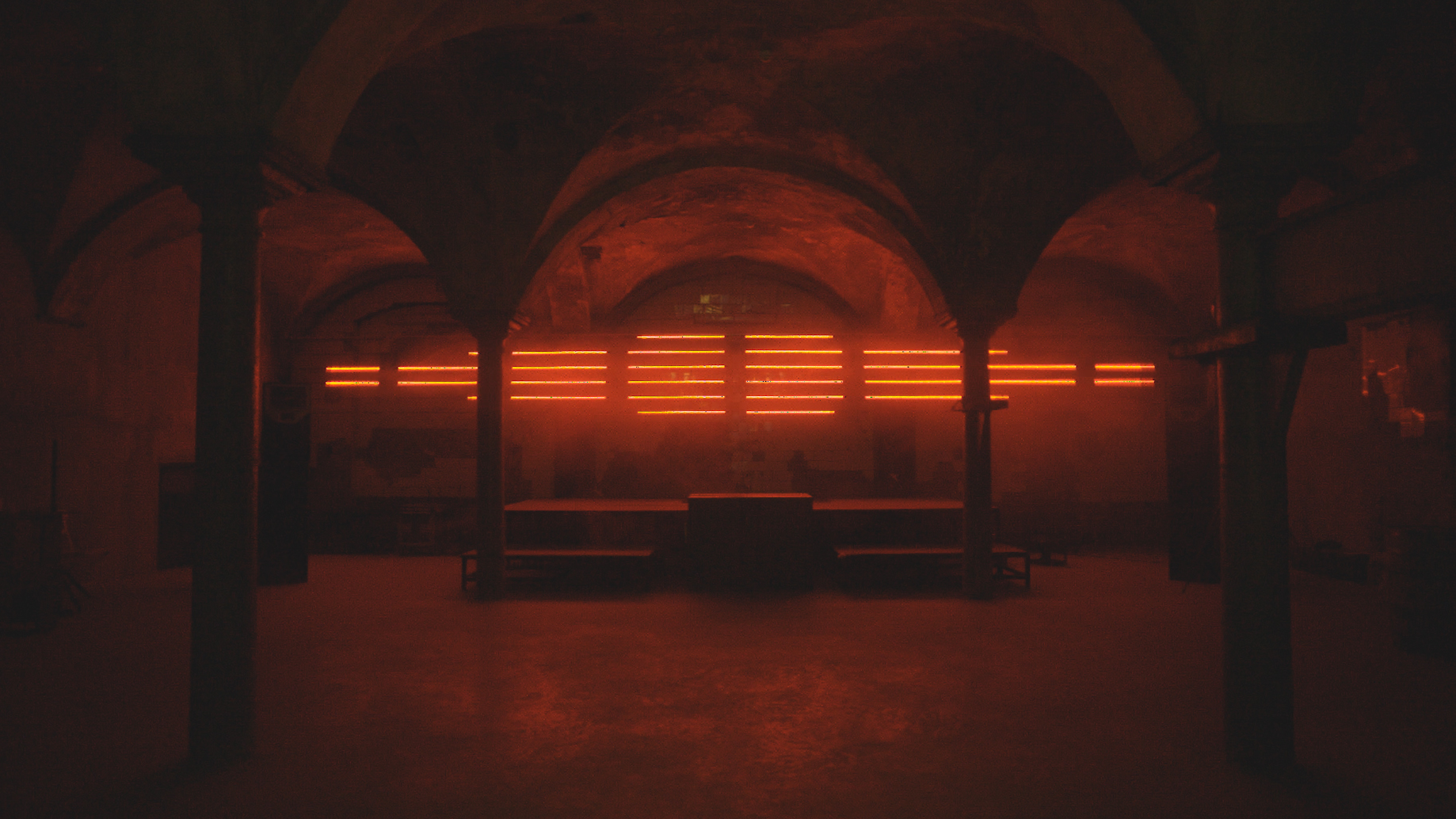 'Octave' light installation