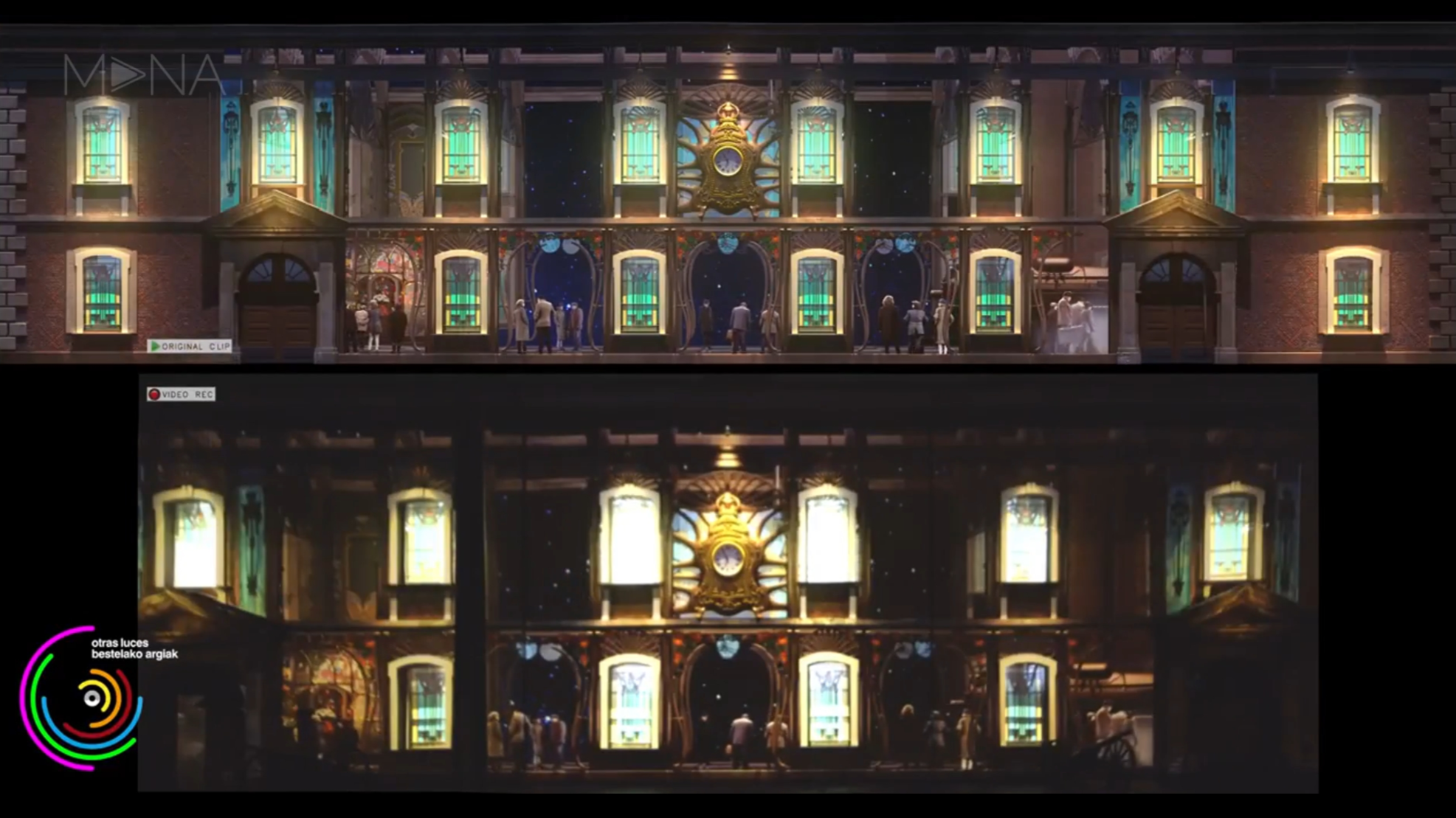 VIDEOMAPPING _LE SOUVENIR D'AVA 