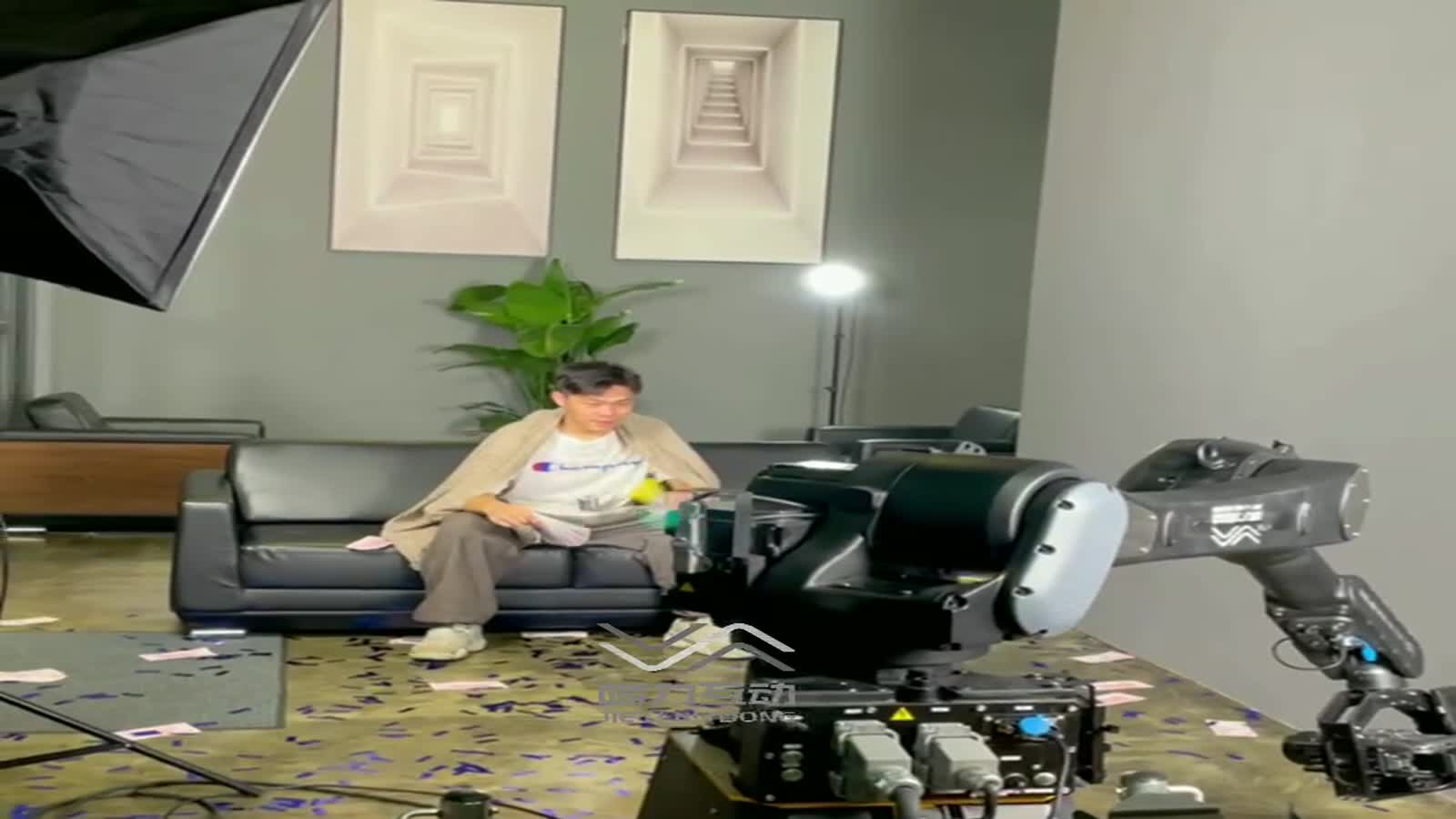 创意机械臂互动拍摄/高速慢动作升格拍摄