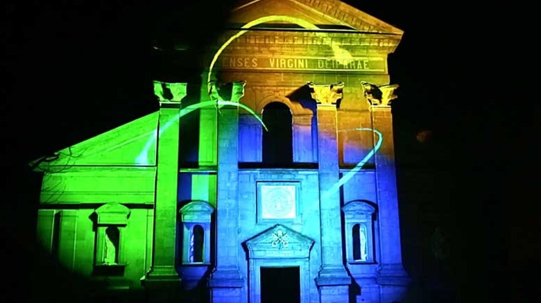 ARCHITECTURE 3D PROJECTION MAPPING  ON HUOSHUO TOWER