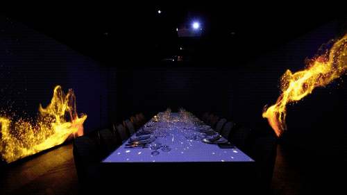 5d全息投影餐厅，给餐厅带来不一样的体验方式