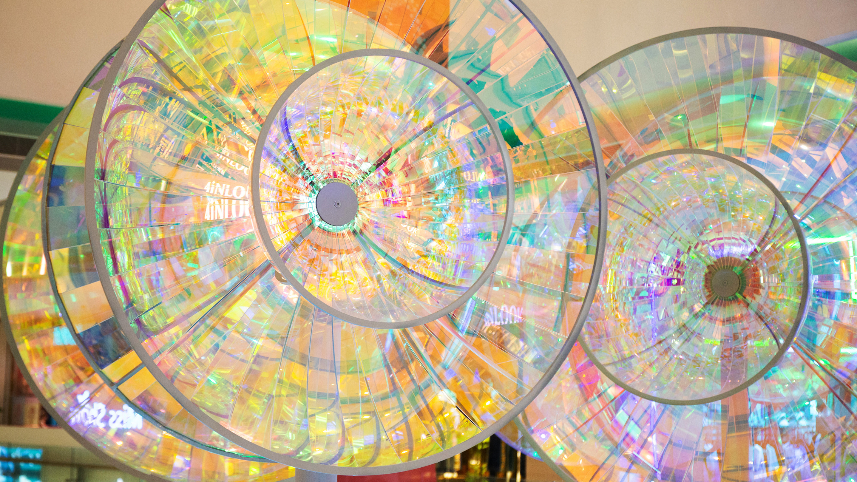 Absolute magnitude kinetic light installations.  