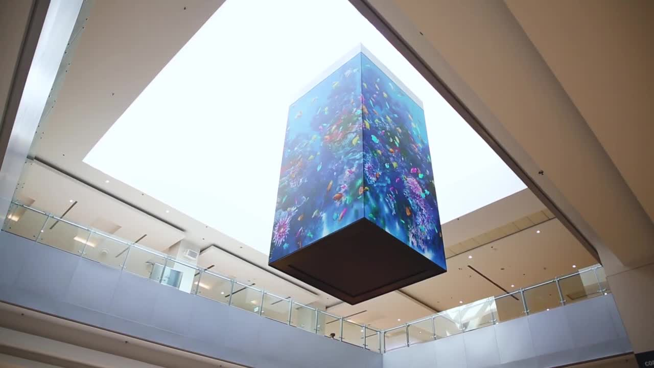 Dinamic AQUARIUM for Klepierre