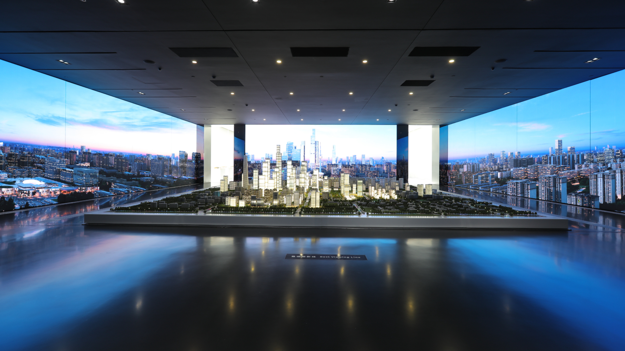 岳中展厅案例:西安ccbd | mana