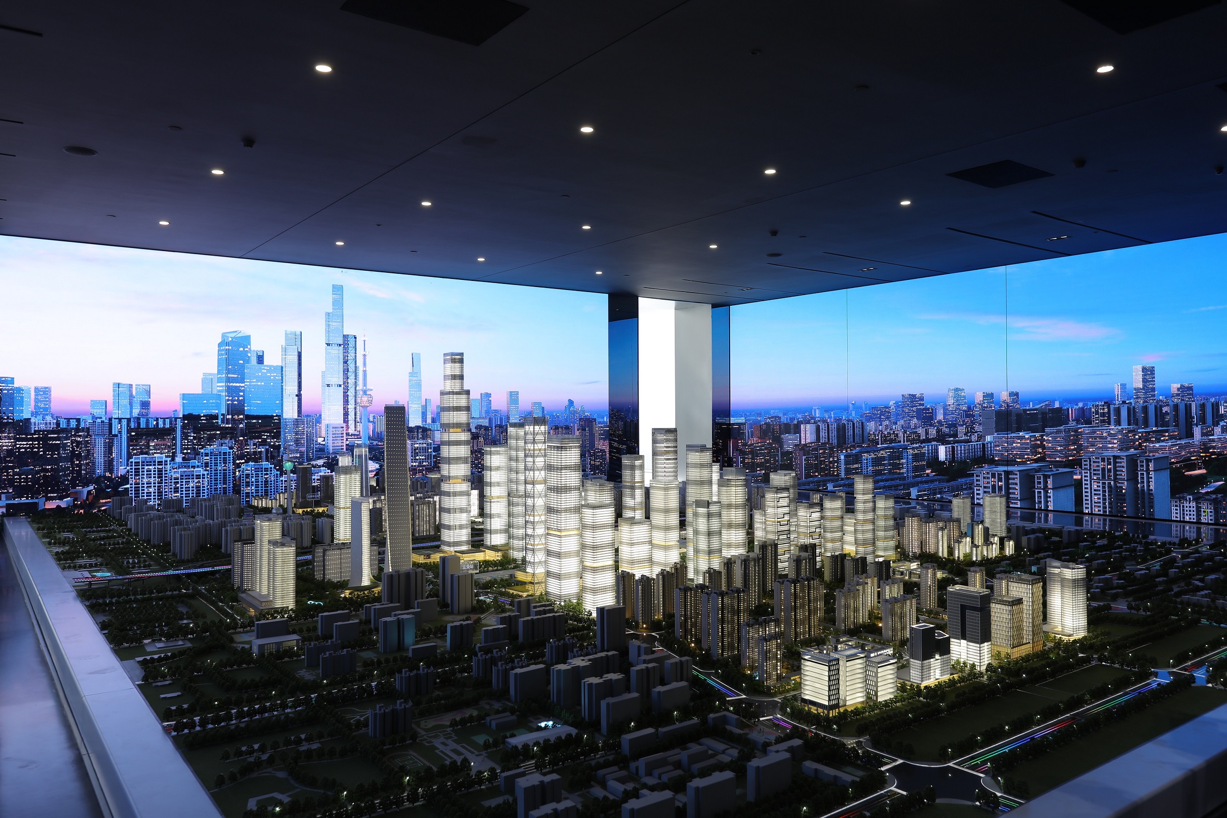 岳中展厅案例:西安ccbd | mana