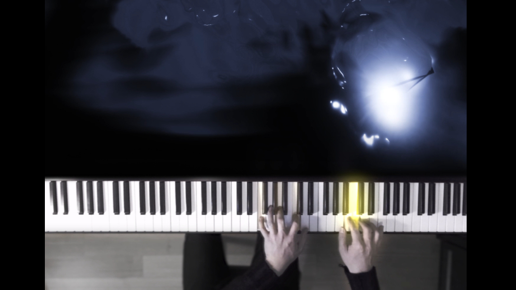 AR PIANO Prototypes _  realtime AR visualization on piano performance