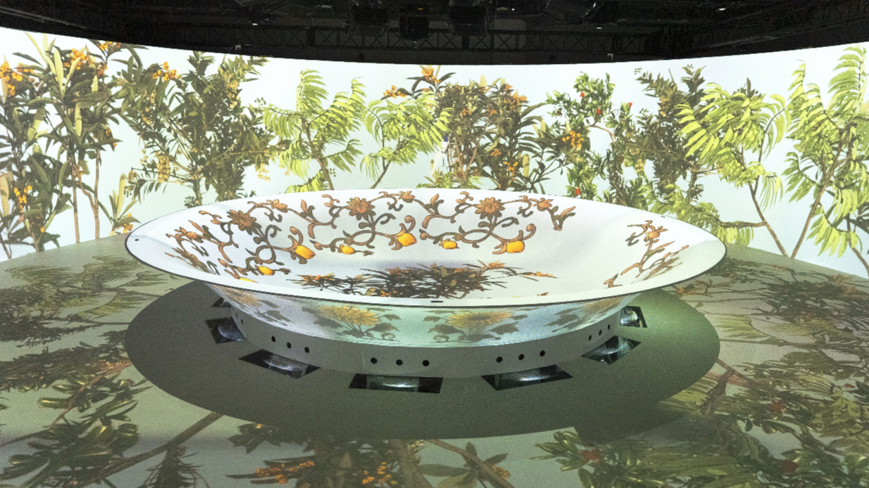 Fn Media Lab 作品 | “纹法自然” 沉浸式互动文物大盘 | Fn Media Lab 2021