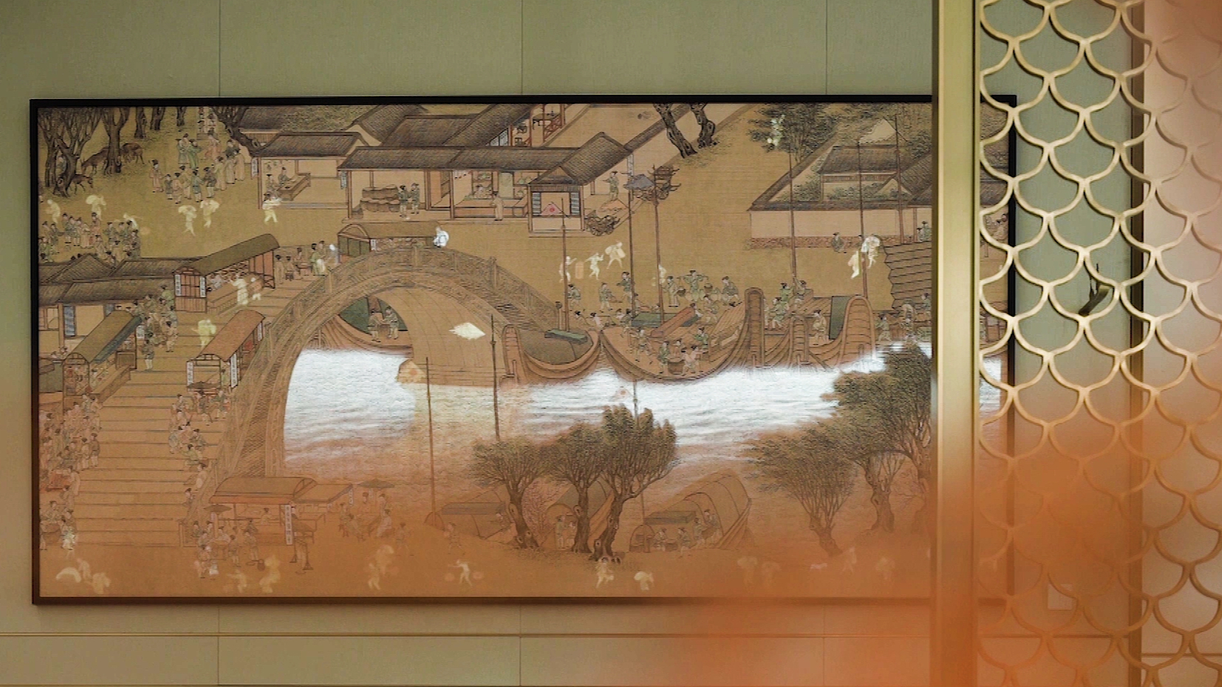 「 清明上河图 」— 动态画影像