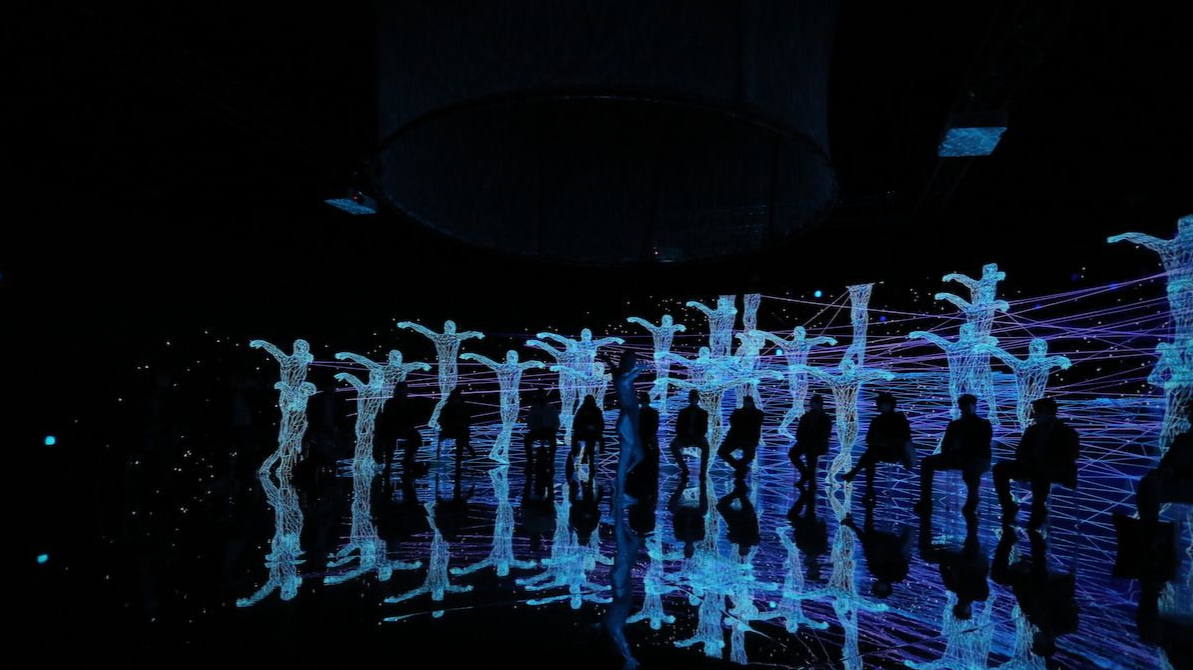 Immersive experience (Holovortex at MWC 2022)