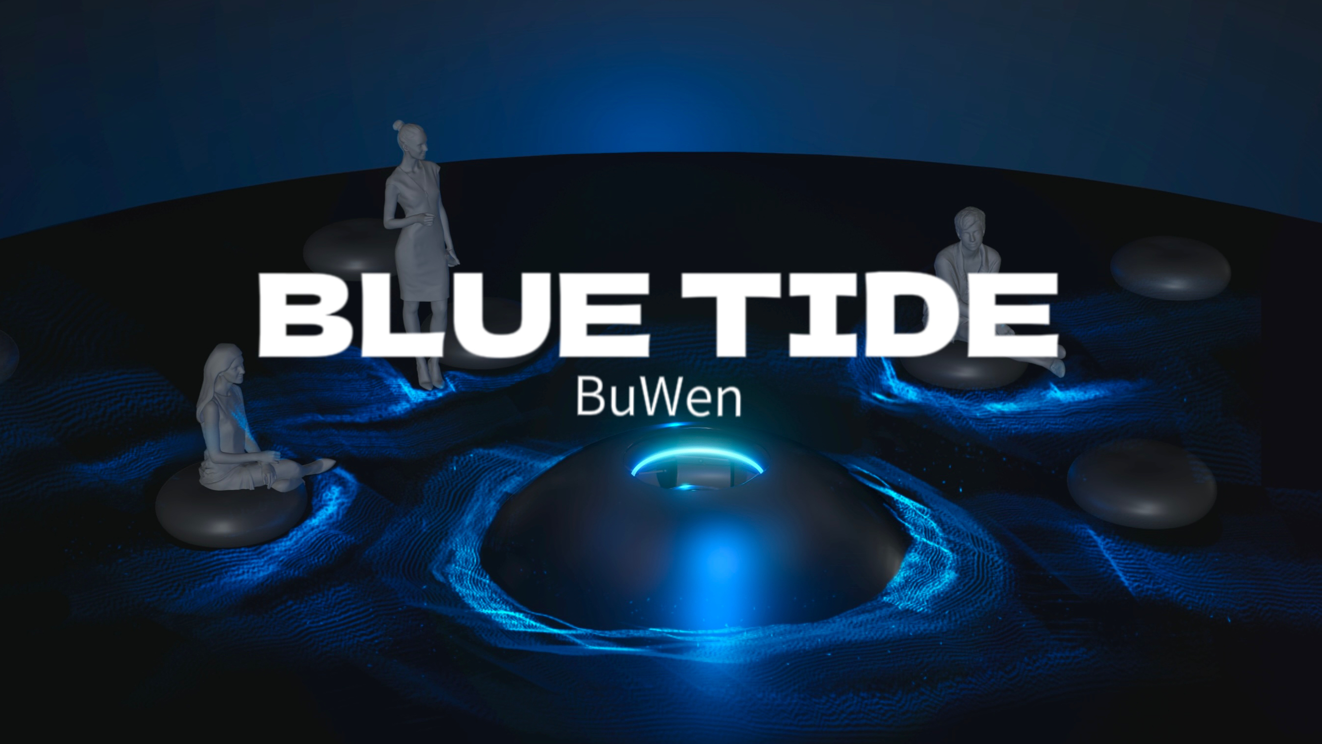 Immersive Healing Hollow | Automated Musical Instrument Installation - Blue Tide