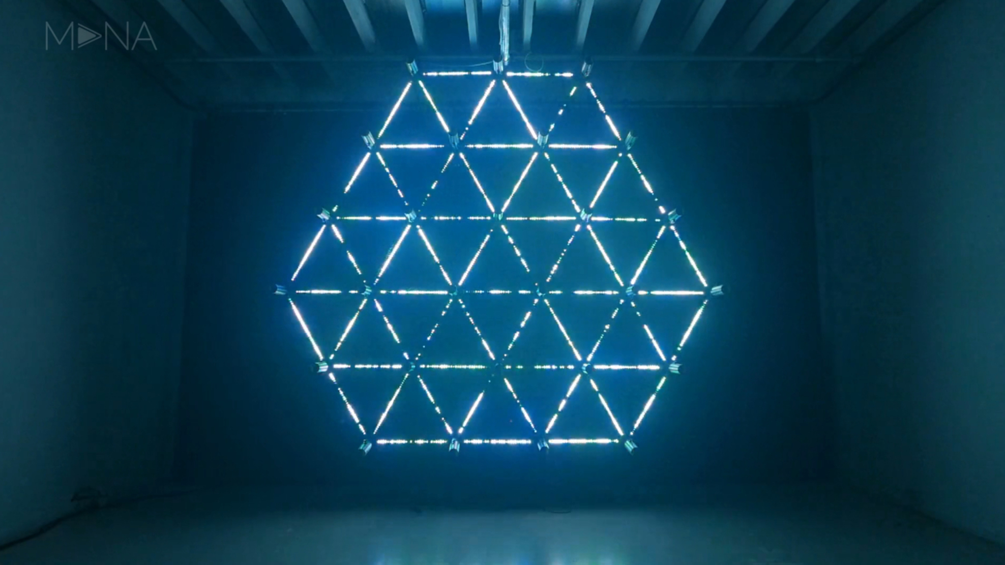 tessellaser - Light + Laser + sound installation