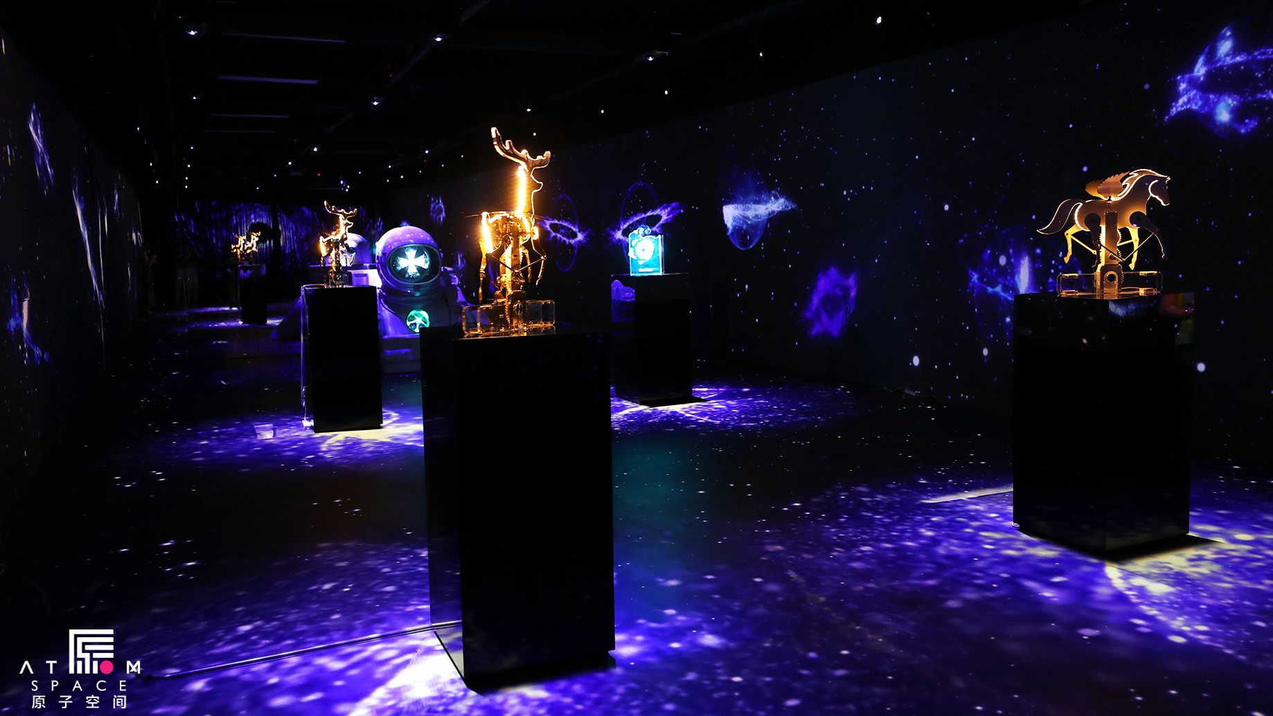 机械装置数字艺术展 | 原子空间×《寻梦宇宙》