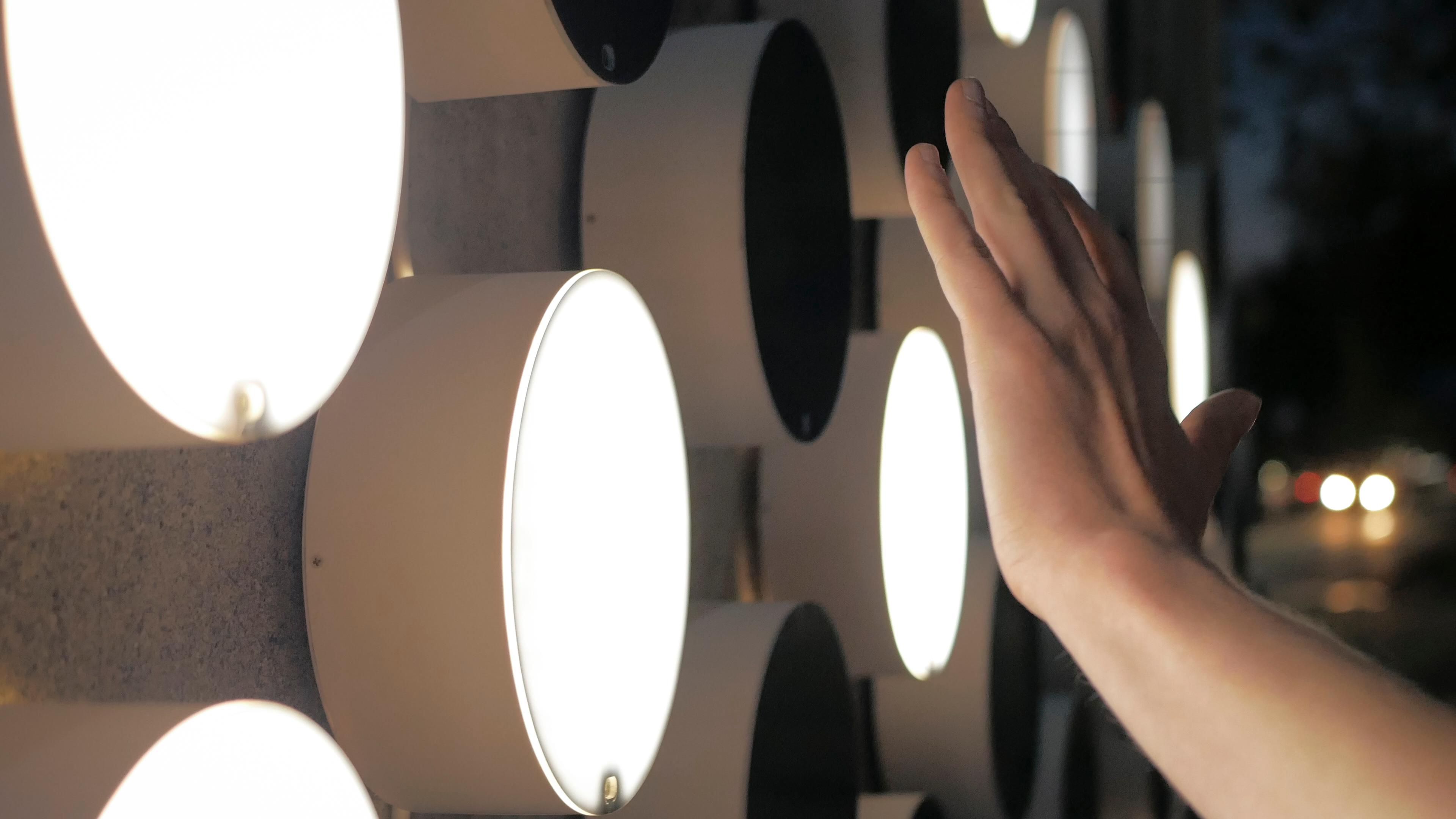 "I am the Sun" interactive light installation by VOLNA