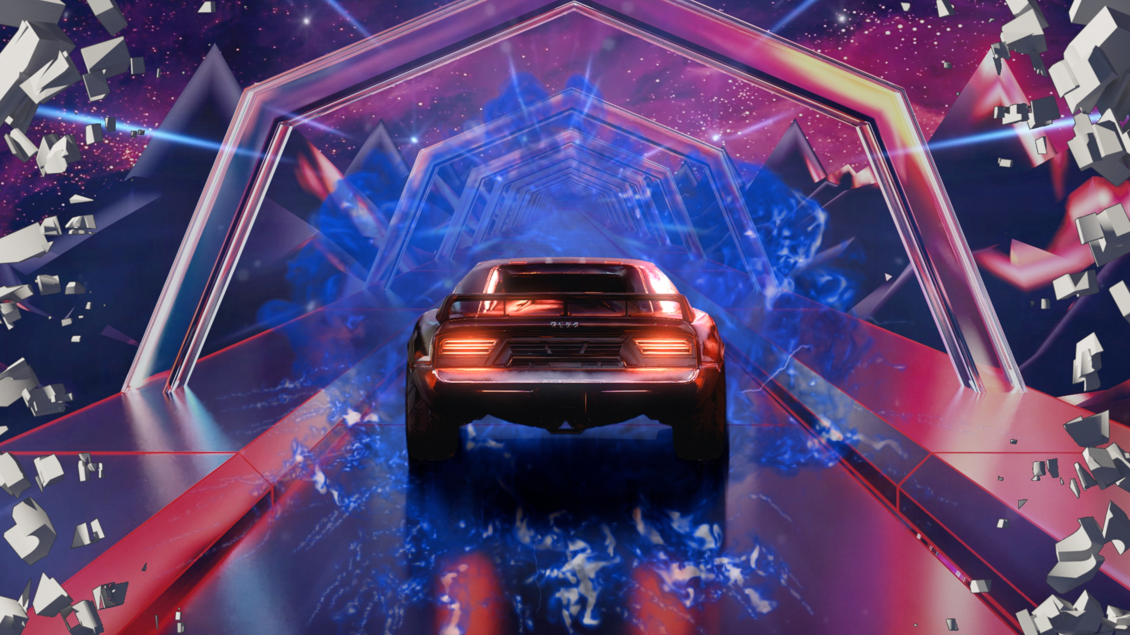ARCADE GAME PROJECTION MAPPING