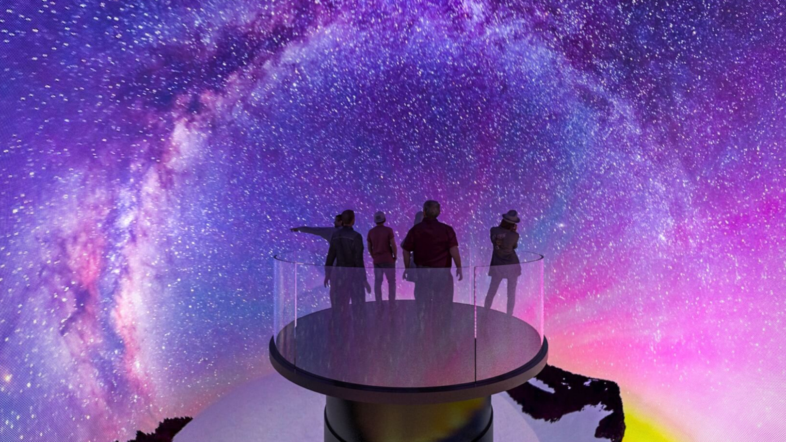美国康卡斯特技术中心‘宇宙球’